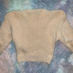 SheIn Light Pink Nude Cross Crop Top Photo 2