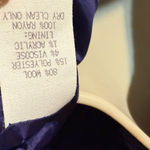 Saks 5th Avenue Saks Fifth Avenue Vintage Blue/purple Nubby Wool Skirt Suit Set size 4 Photo 8