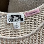 Future Collective Beige Knit Top Size M Photo 1