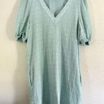 BB Dakota  by Steve Madon Mint Green Puff Sleeve T-Shirt Dress w Pockets Medium Photo 1
