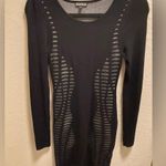 EXPRESS Body-con Cut Out Long Sleeve Sweater Dress XS Photo 1