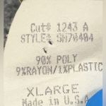 Saint Germain Paris Vintage 70s 80s Jumpsuit Navy Blue Long Sleeve Sequin sz XL Photo 4