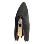 Michael Kors  Classic Chic Black Saffiano Leather Zip Wallet Gold Hardware Photo 9