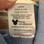 Love Your Melon Disney x Hoodie Mickey Mouse Sweatshirt Women’s Large Blue Photo 5