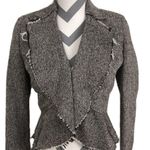 Banana Republic  Wool Tweed Frayed Hem Blazer - 2P Photo 1