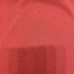 Koret Women's Burnt Orange Long Maxi Dress Size Large Short Sleeves Mock Neck Brown Photo 4