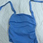 SheIn  Blue and White Botanical Print Tank Top Photo 1