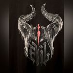 Her Universe Disney's Mistress of Evil Horns Tee Shirt Photo 1