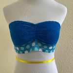 Aerie Blue Lace Bandeau GUC Photo 0