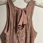 Speechless Elegant Pink Lace Sleeveless Dress Photo 2