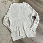 American Eagle  White Oversized Sweater  Photo 0