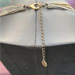 Talbots Vintage signed  Gold Silver Multi Strand 30” Layered Necklace Photo 4