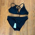 ANDIE  Bikini‎ Set Elwood Top Bikini Bottom Black Size S NWT/NWOT Photo 2