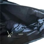 The Sak  Medium Crochet Handbag Black Double Handle Bag with Coin Purse & Mirror Photo 12