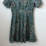 Peruvian Connection  Calico Rose Mini Dress Size: M Photo 8