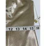 Birdy Grey  Kensie Dress Shiny Satin Neutral Champagne Size Large Photo 10