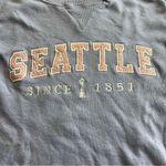 Seattle Embroidered Lavender Crewneck Sweatshirt β Size L Purple Size L Photo 1