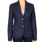Vineyard Vines 100% Wool navy Collegiate classic Twill Tweed blazer Size 0 NWOT Photo 0