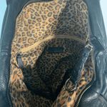 Via Spiga Women's Ruched Cow Leather Shoulder Purse Bag Black Size Large Photo 11