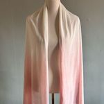 Jenni NWT  Pink and White Ombré Scarf Photo 1