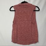 We The Free  Pink Heathered Cowl Neck Sweater Sleeveless Womens S Beachy Photo 5