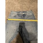 H&M  Jeans Women 32 Vintage Fit Studded Medium Wash High Waist Straight Leg Photo 5