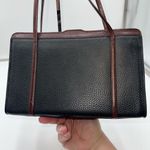 Brighton  Leather Shoulder Bag  Organizer Purse Hearts Accents Photo 3