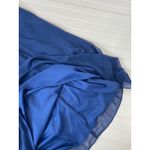 Alex Evenings NWT  Bridesmaid Dress Navy Blue Jeweled Embroidered Size 16 Photo 9