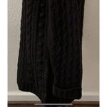 Anthropologie  525 BLACK  cableknit sweater dress small S New NWT Versatile RARE Photo 7