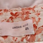 Gap  Pink & Coral Floral 3" City Shorts Size 12 Photo 5