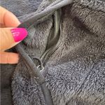 The North Face Black full zip deep pile sherpa Hooded Fleece Jacket Size Small Photo 8