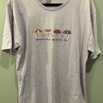 Comfort Colors Vintage Embroidered Madeira Beach Florida Tee Photo 0