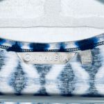 Athleta  Women's Tank Top Sleeveless‎ Blue White Diamond Pattern Athleisure Small Photo 3