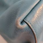 Cole Haan Cole Hann Stunning Teal Vegan Leather Bag with Braided handles & Gold Hardware Photo 8