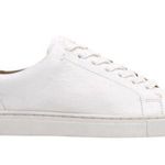 Frye  Size 7.5 Sneaker Ivy Low Lace Up White Leather Fashion Women’s Comfort Shoe Photo 0