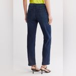 Rag and Bone  Hattie Midrise dark wash size 26 black stripe sides NWT partial tag Photo 1