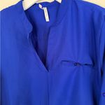 Live 4 Truth  Royal Blue Shirt Dress size Large Photo 5