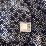 Diane Von Furstenberg  Black and White Geometric Jumpsuit Photo 7