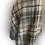 Cynthia Rowley Black and White Plaid Wool Blend Cardigan - XS, EUC Photo 7