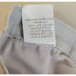 NYDJ Jeans Stretch Comfort Light Gray Rhinestone Cowgirl Bling Western Size 10 Photo 7