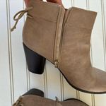 Madden Girl Boots Size 10 Womens Brown Heels Side Zip Ankle Booties Photo 13