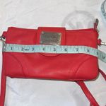 Nicole Miller Crossbody bag/Wallet. Red/Orange. Small Photo 7