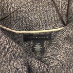 Tommy Hilfiger Women's Small Blue/Grey Cotton Short Sleeve Knee Length Dress Photo 2