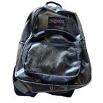 Jansport Vintage  Half Pint Mini Corduroy Backpack Classic Translucent Black Photo 0