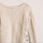 Madewell Pinewood Pullover Merino Wool Side Button Sweater. Size XS Photo 2