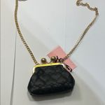 Juicy Couture Black Mini Bag with Gold Chain Photo 10