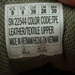 Skechers Shoes Womens 9 Taupe Leather Relaxed Fit Memory Foam Sneakers Comfy Photo 9