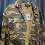 Forever 21  Women's Camouflage Oversized Cargo Jacket Medium Brand New Photo 5
