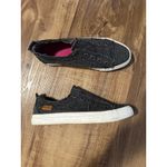 Blowfish Malibu Play Charcoal Herringbone Fabric Slip On Sneakers Size 8.5 Gray Photo 4