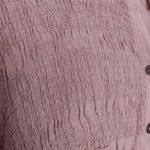 Knox Rose  Size Medium M Short Sleeve Top Blouse Light Pastel Purple Boho Indie Photo 1